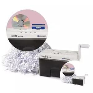 [문구] 수동세단기 미세꽃가루형 종이분쇄기 가정용세단기