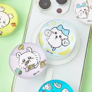 먼작귀 캐릭터 반구 스마트톡 랜덤 핸드폰 거치대 그립톡