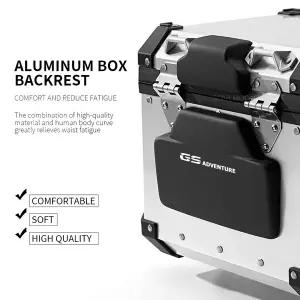 호환   R1250GS R1200GS ADV F750GS F850GS F700GS F800GS F 900 XR R S1000XR 후면 케이스 쿠션 등받이 상