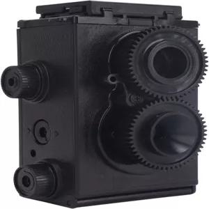 Vikye 35mm 필름 카메라 DIY 키트 허리 레벨 뷰파인더가 장착된 빈티지 건물 및 사진 촬영을 위한 듀얼