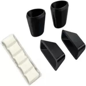 DJI 매빅 4 프로 랜딩 기어 풋 4PCS 하이라이팅 패드 마모 방지 보호 커버 세트에 호환되는 드론