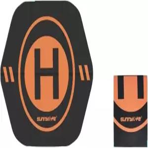 55cm 드론 접이식 착륙대 양면 가죽 항공기 주차 매트 DJI AVATA/Mini 3 Pro/Air 2/Mavic 호환