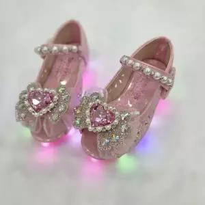 [쁘띠앙팡]모다구리)탈렌트키즈 TS에덴LED오픈샌들2TSZ31NWS11_GN