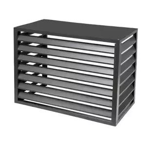 실외기 덮개 옥외 가림막 110x80x60 부식 차양막 열차단 그레이 방지