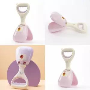 [반려] 산책용품 애견배변봉투 배변집게+배변봉투 퍼플