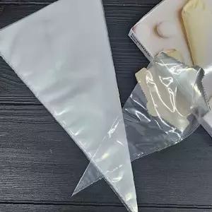 투명 원뿔형 짤주머니 50p 생크림 아이싱 데코 가정용 제과 제빵 도구
