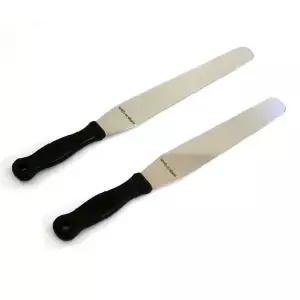 제과제빵 일자형 크림주걱 스테인리스 버터나이프 케이크 데코레이션 홈베이킹 도구