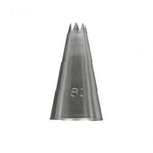 제과 장식 깍지 18호 스테인리스 오픈형 별모양 짤주머니 케이크 쿠키 크림