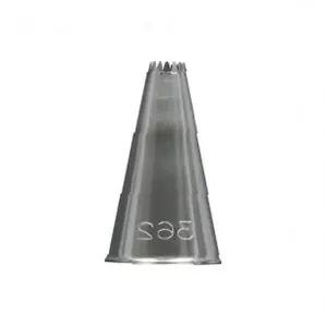 스테인리스 생크림 데코레이션 깍지 별 모양 짜기 팁 362 제빵 도구 가정용