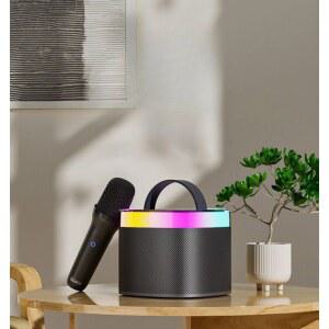 블랙 무선 청취자 가정용 위챗 네온 블루투스 K36 에디파이어 노래 스피커 오크 이동식