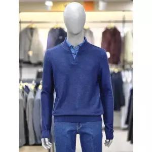 [런던포그]런던포그 세이브존04 셔츠카라 레이어드 니트 LOFNA401 (42518716)