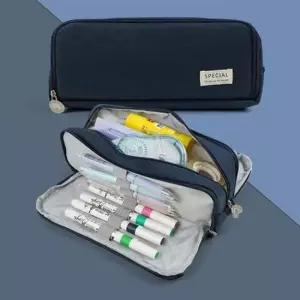 수납 디자인 분리 심플 필통 파우치 펜파우치 대용량필통