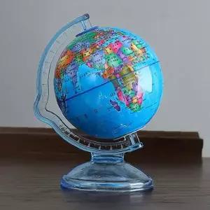 지구본 미니 사이즈 인테리어 장식 세계지도 학습 어린이 선물 책상 오브제 저금통