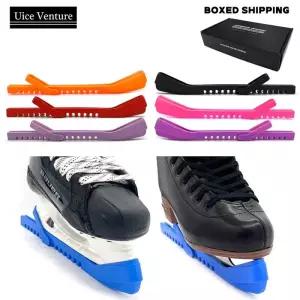 하키용품 1세트 아이스 스케이트 피겨 커버 보호 펑크 방지