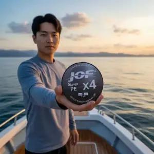 낚시 합사줄 튼튼한 낚싯줄 PE라인 4합사 고강도 블루 2호 300m