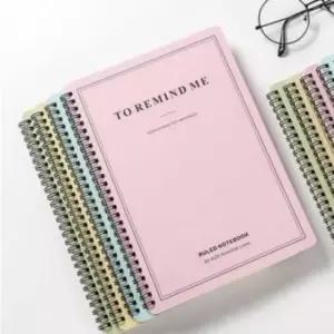 [문구] 줄노트 학습용 사무용 스프링 노트 유선노트 사무용노트 유선 공책 모두팜