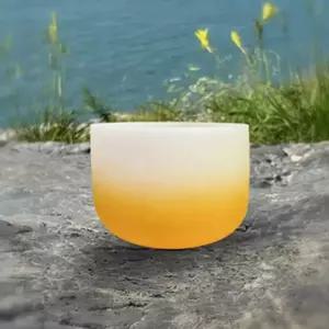 크리스탈 싱잉볼 명상도구 요가 노래 종 그릇 도구 치유사운드