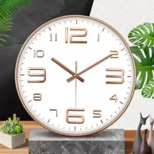 [에스에스_63]북유럽풍 무소음 모던 벽걸이시계 색상 3종