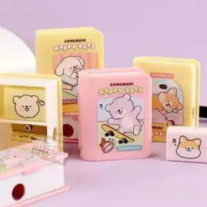 [문구/오피스] 이리눕개 2 in 1 연필깎이 지우개 24개 1세트