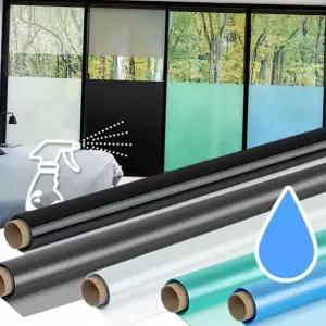 유리창 필름 사생활 암막 자외선 창문 시트지 썬팅지 단열재 사계절 열차단 가림막 겨울철 뽁뽁이 가리개