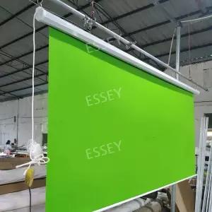 자동 스크린 크로마키 리모콘 크로마키스크린 유튜버 세로 방송조명