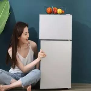 미니냉장고 2도어 오피스텔 듀얼냉각 매장 가게 사무실 원룸 공간 활용 소형 에너지 절약