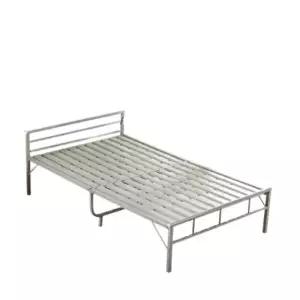 철제 침대 프레임 디럭스 레그 고시원 기숙사 접이식 90cm 196cm 40cm