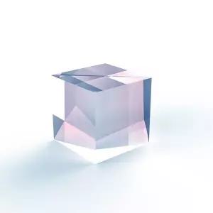 K9 유리 50/50 빔 스플리터 큐브 프리즘 레이저 현미경 카메라 실험실 광학용 고정밀 내열성