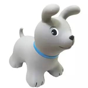 두돌남아 크리스마스선물 그레이 강아지 점핑볼 장난감 체육교구 아기운동 말타기