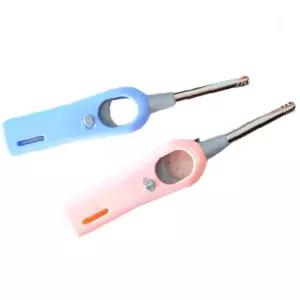 긴손잡이 점화기 주방 가스레인지 양초 촛불 생일 파티 안전 착화 도구