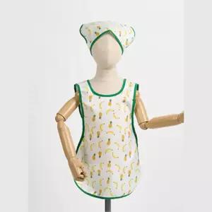 돌아기 촉감놀이 완벽방수 아기앞치마 두건 세트 아트가운 돌봄교실 미술체험 유치원