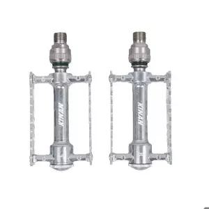 호환  브롬톤 다혼 접이식 자전거용 더블 퀵 릴리스 페달 AL 6061 바디 스테인리스 액슬