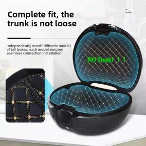 WLH 트렁크 패드 E36/E37/E60/E62/E63/E65/E66 라이닝 방음 오토바이 테일 박스 탑 케이스 블랙박스용