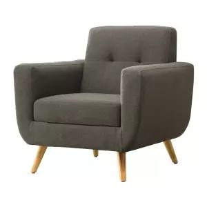 패브릭소파 1인용 거실 쇼파 심플 소형 모던 가구 경량 원목다리