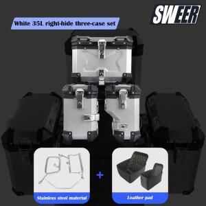 35L/45L 오토바이 알루미늄 러기지 패니어 새들백 브래킷 랙 KTM 390 dv 장비 사이드 박스 호환