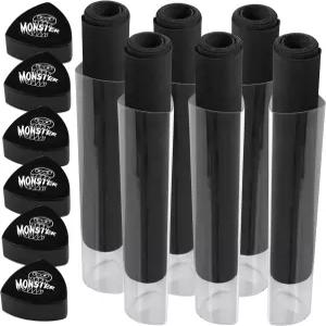 플레이매트 튜브 밸류 6 팩 몬스터 프로텍터 프리즘 모양의 표면에서 굴러 떨어지지 않고 쉽게 들어오고