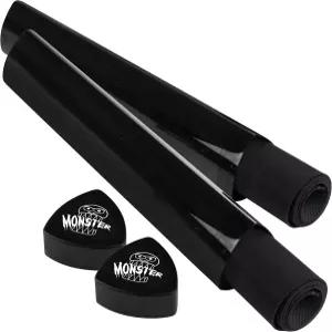 몬스터 프리즘 플레이매트 튜브 블랙 2pk 간단한 케이스 디자인 홀더는 표면에서 굴러 떨어지지 않습니다
