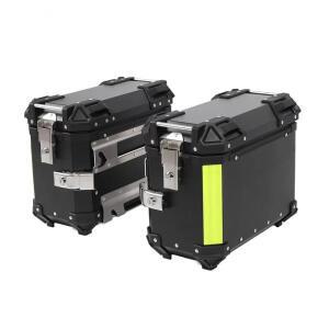 공장 직판 알루미늄 오토바이 사이드 박스 35L 케이스 키 잠금 대용량 수납 엣지 범용