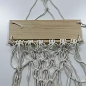 [JED] 마크라메 벽걸이미니화분선반 홈가드닝 플랜테리어 가드닝 소형제품선반