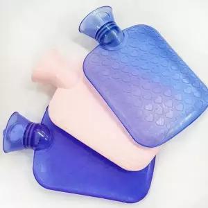 고무 물주머니 따뜻한 온열 휴대용 보온 물주머니 겨울 온찜질 온수 안전 충전 보틀 워터