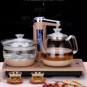 전기 티포트 주전자 보온 가열 대용량 다도 일체형 티