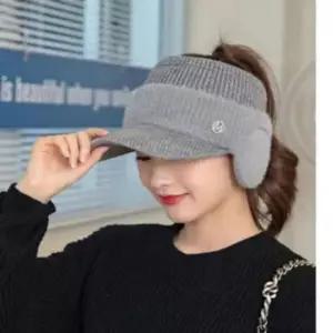 바라클라바 방한 여성 겨울 골프 모자 귀마개 귀달이 니트 썬캡