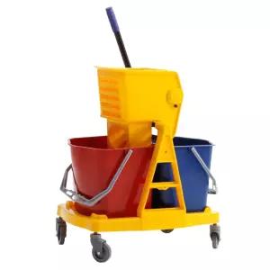 대걸레 청소 마대 탈수기 짜기 마포 상가바닥 화장실 사무실 빨래 걸레 청소물통 수동 복도