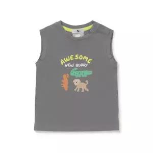 [롯데백화점]블루독베이비 DG정글애니멀민소매티셔츠A 46314-333-02 4631433302 출산백일돌선물