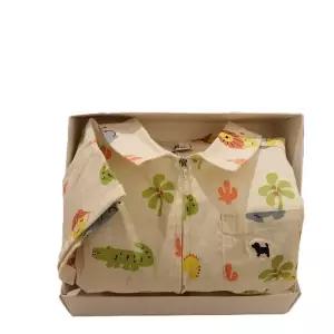 [롯데백화점]블루독베이비 CR 정글애니멀점프수트 46314-422-03 4631442203 출산백일돌선물