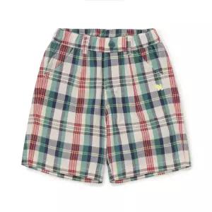 [롯데백화점]블루독베이비 BL마드라스6부반바지 46314-411-01 4631441101 출산백일돌선물