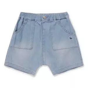 [롯데백화점]블루독베이비 BL블루독5부데님팬츠 46314-412-06 4631441206 출산백일돌선물