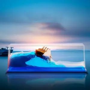 타이타닉 물방울 워터볼 인테리어 소품