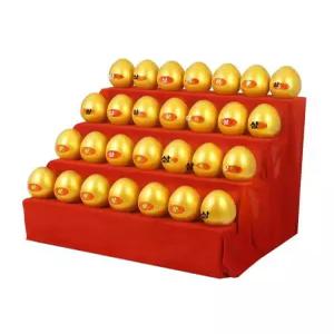 황금 달걀 금색 파티용 추첨용 골드 에그 추첨볼 게임용