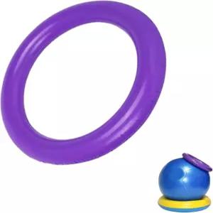 요가볼 - 베이스 고정 링 미끄럼 방지 안정성 가정 헬스장 사무실 요통 개선 균형 제공 PVC(1PCS ))